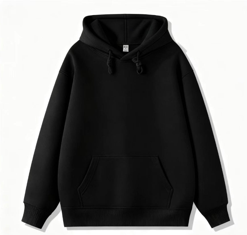 Men wearing the Apex Essential Hoodie in a modern casual streetwear style with a comfortable relaxed fit.